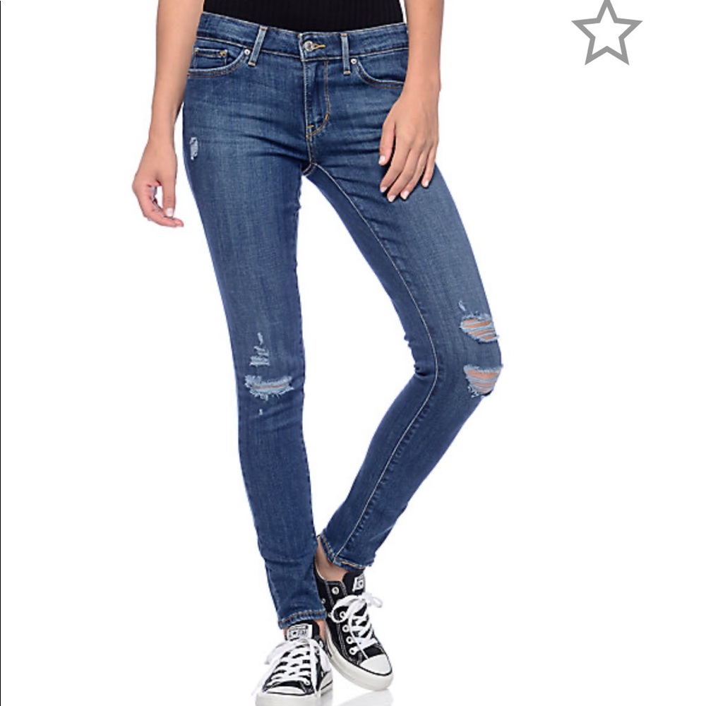 Size 26 Levi Skinny Jeans